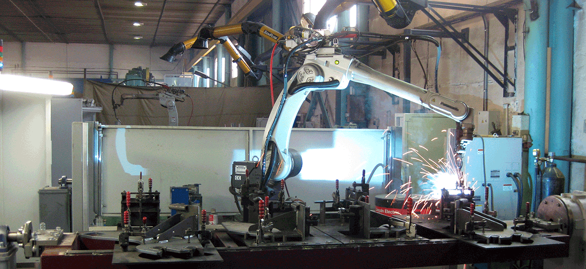 TSA. Robot welding machines