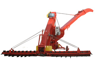 Self-propelled grain throwing machine MZ-90S